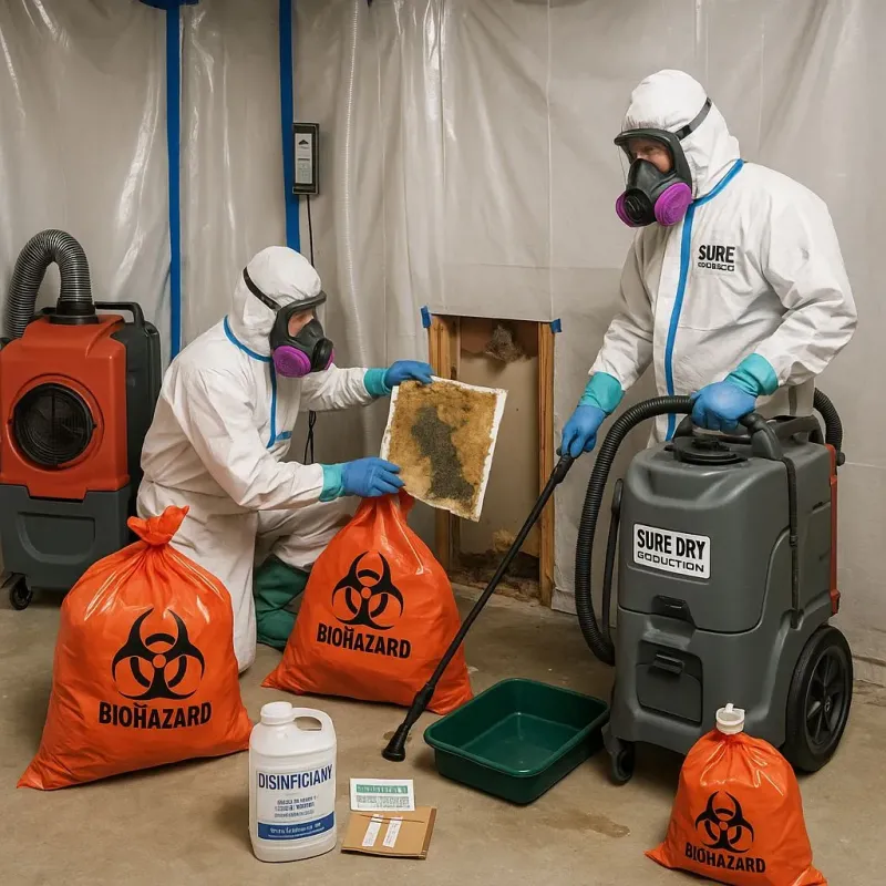Contaminated Water Handling Protocols process in Pageland, SC